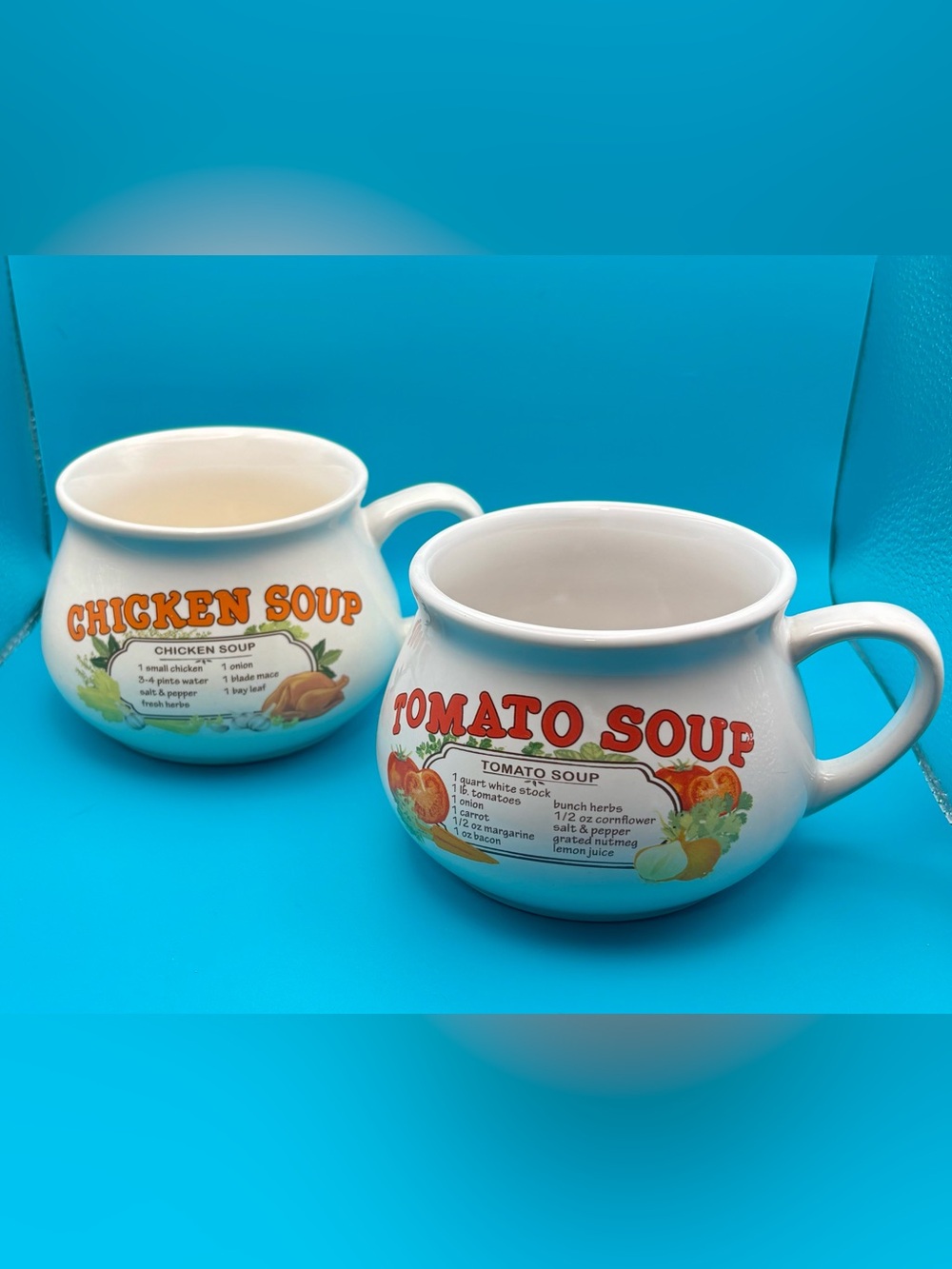 Soup Ceramic Mugs - 2